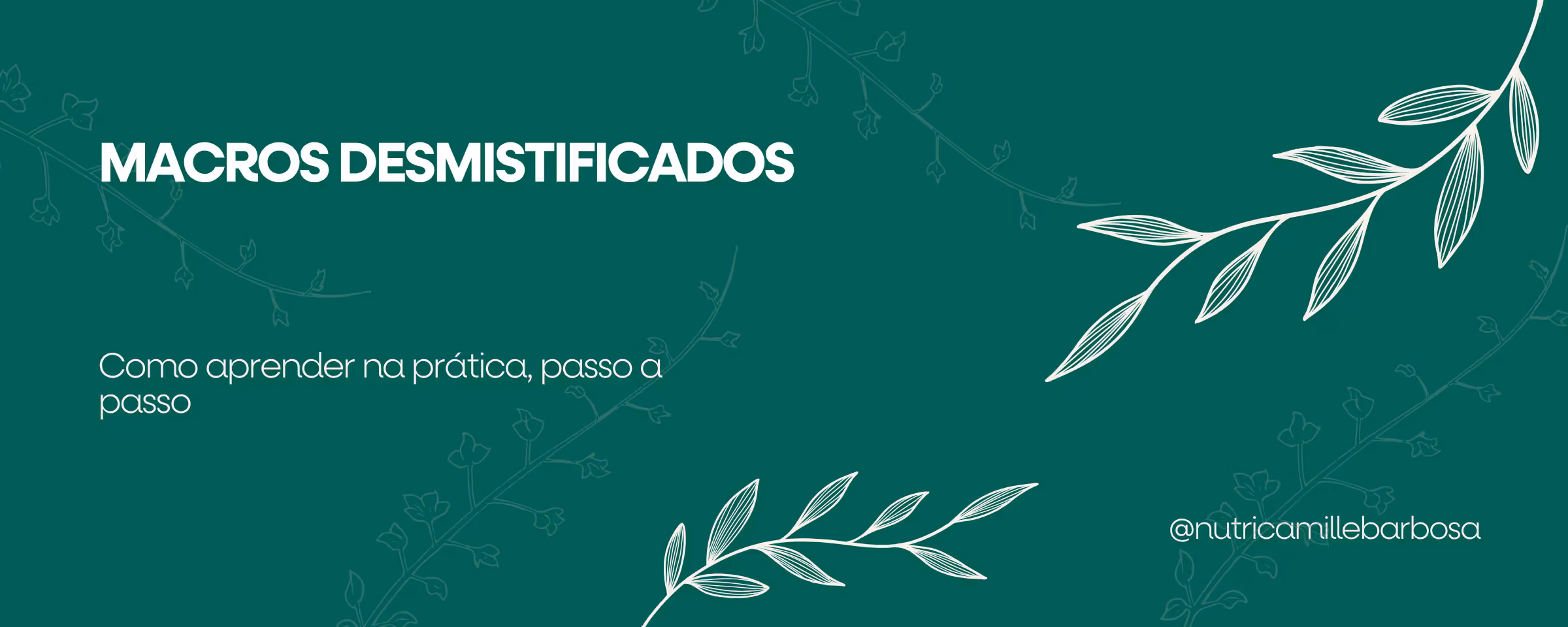 Capa do artigo: Da Confusão à Clareza: Como Aprender a Entender os Próprios Macros (Passo a Passo) Capa do artigo: Da Confusão à Clareza: Como Aprender a Entender os Próprios Macros (Passo a Passo)