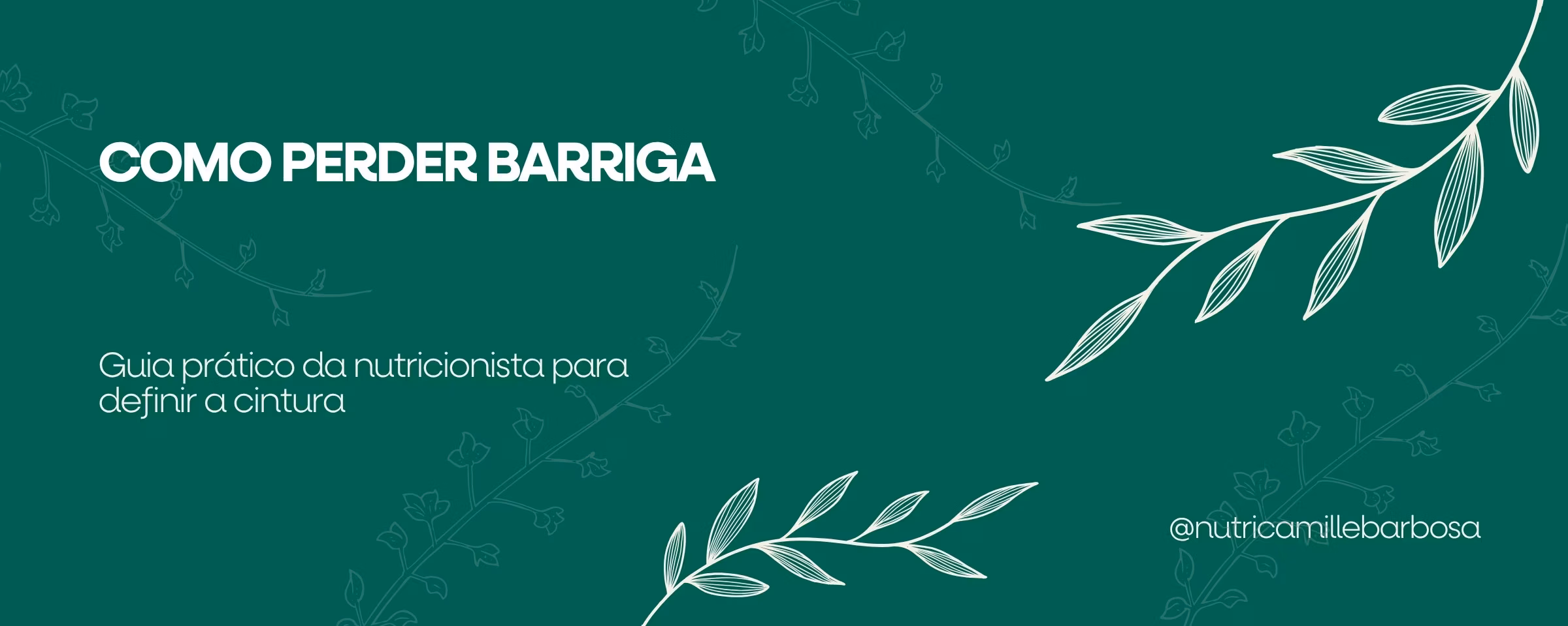 Capa do artigo: Como Perder Barriga com Alimentação: O Guia Prático da Nutricionista Capa do artigo: Como Perder Barriga com Alimentação: O Guia Prático da Nutricionista