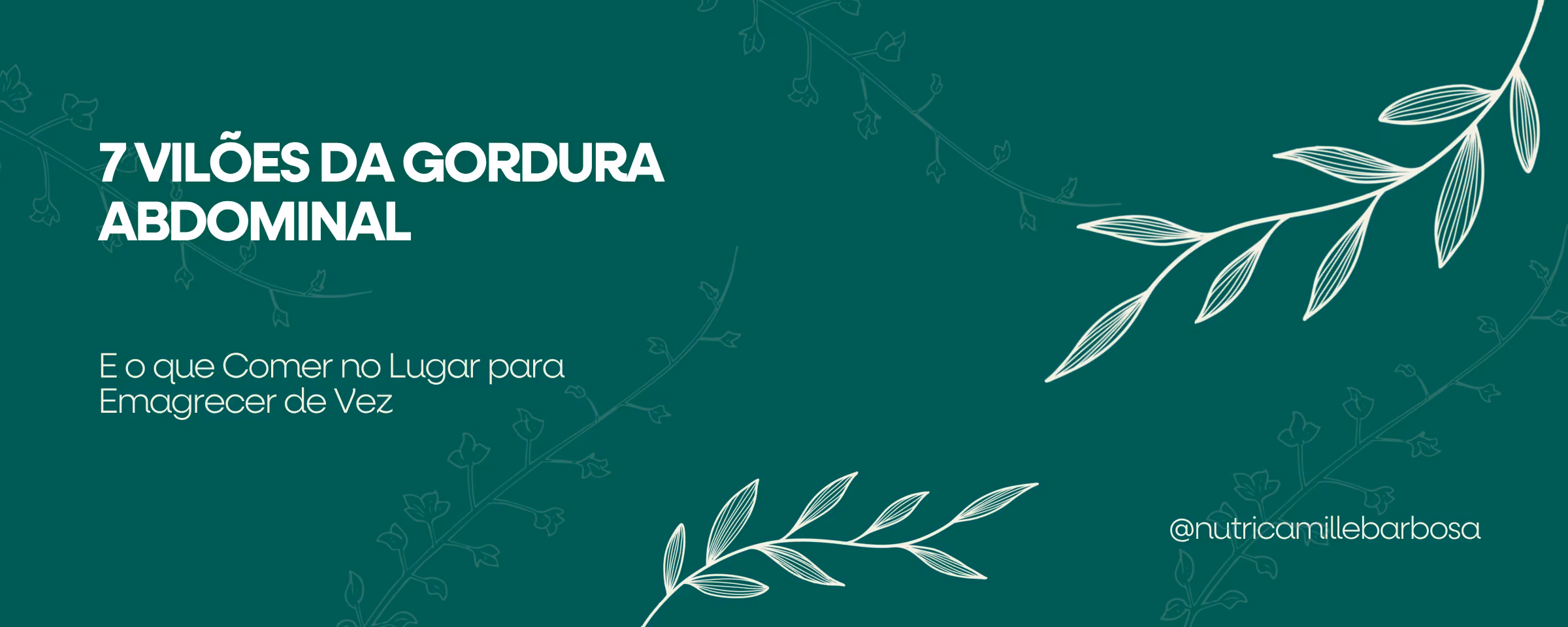 Capa do artigo: 7 Alimentos que Aumentam a Gordura Abdominal (e o que Comer no Lugar) Capa do artigo: 7 Alimentos que Aumentam a Gordura Abdominal (e o que Comer no Lugar)