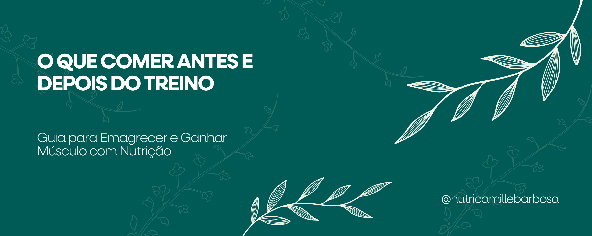 Capa do artigo: O que Comer Antes e Depois do Treino para Emagrecer e Ganhar Músculo Capa do artigo: O que Comer Antes e Depois do Treino para Emagrecer e Ganhar Músculo