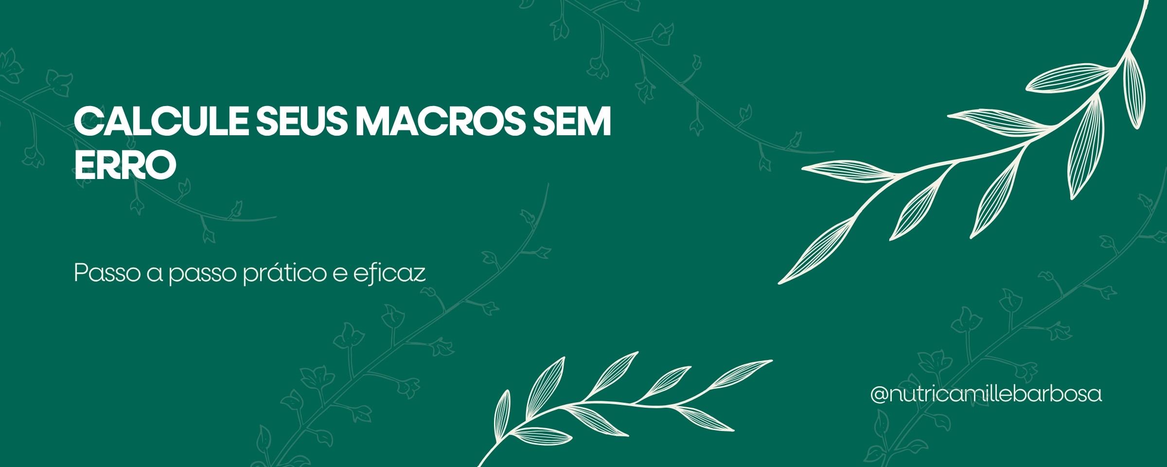 Capa do artigo: Checklist para Calcular e Ajustar os Macros da Sua Dieta sem Erro Capa do artigo: Checklist para Calcular e Ajustar os Macros da Sua Dieta sem Erro