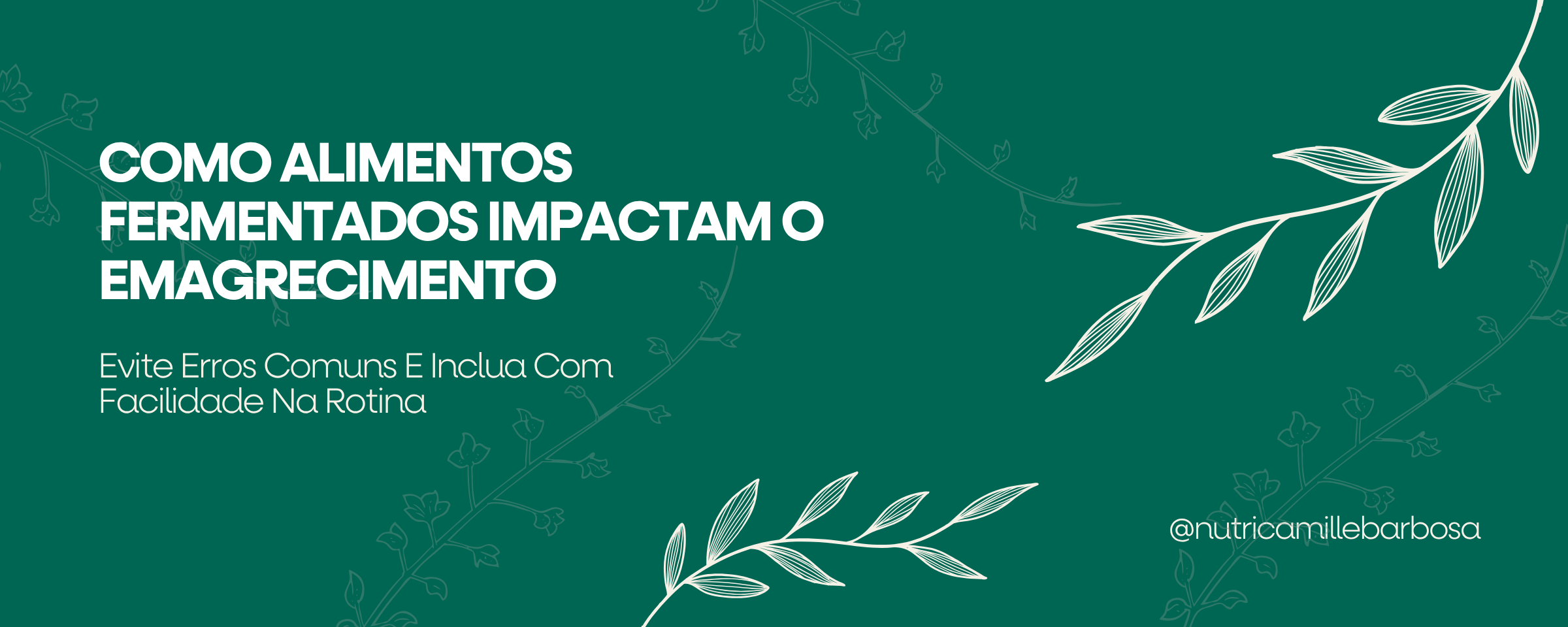 Capa do artigo: Alimentos Fermentados: Como Incorporar na Sua Dieta para Emagrecimento Saudável Capa do artigo: Alimentos Fermentados: Como Incorporar na Sua Dieta para Emagrecimento Saudável