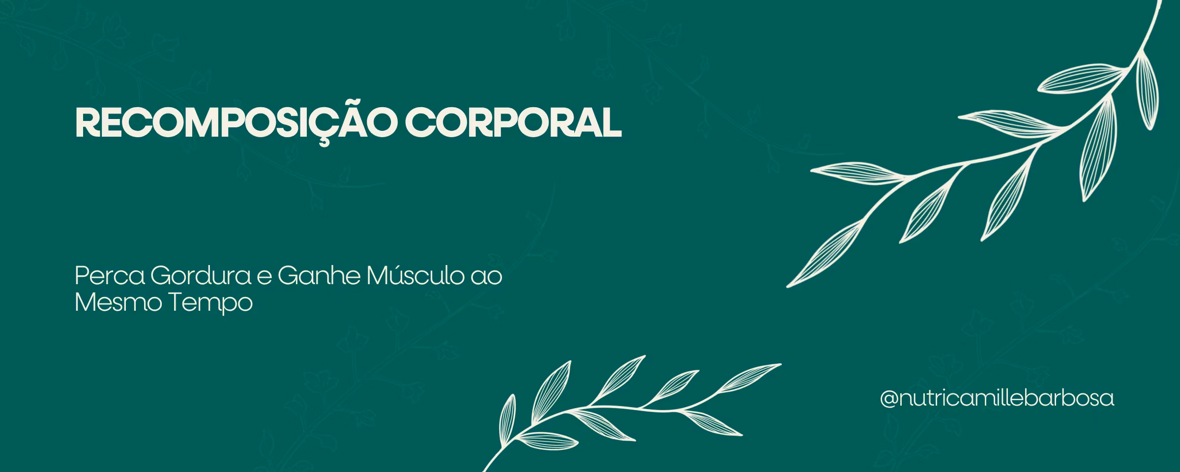 Capa do artigo: Recomposição Corporal: Como Perder Gordura e Ganhar Massa ao Mesmo Tempo Capa do artigo: Recomposição Corporal: Como Perder Gordura e Ganhar Massa ao Mesmo Tempo